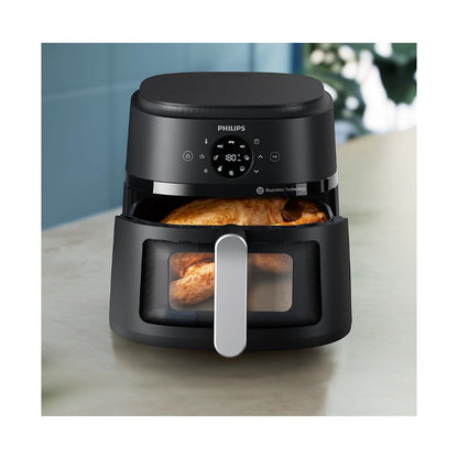 Philips 2000 Series Digital 6.2L Airfryer (black) - 13-in-1-cookingfunctions NA231/00