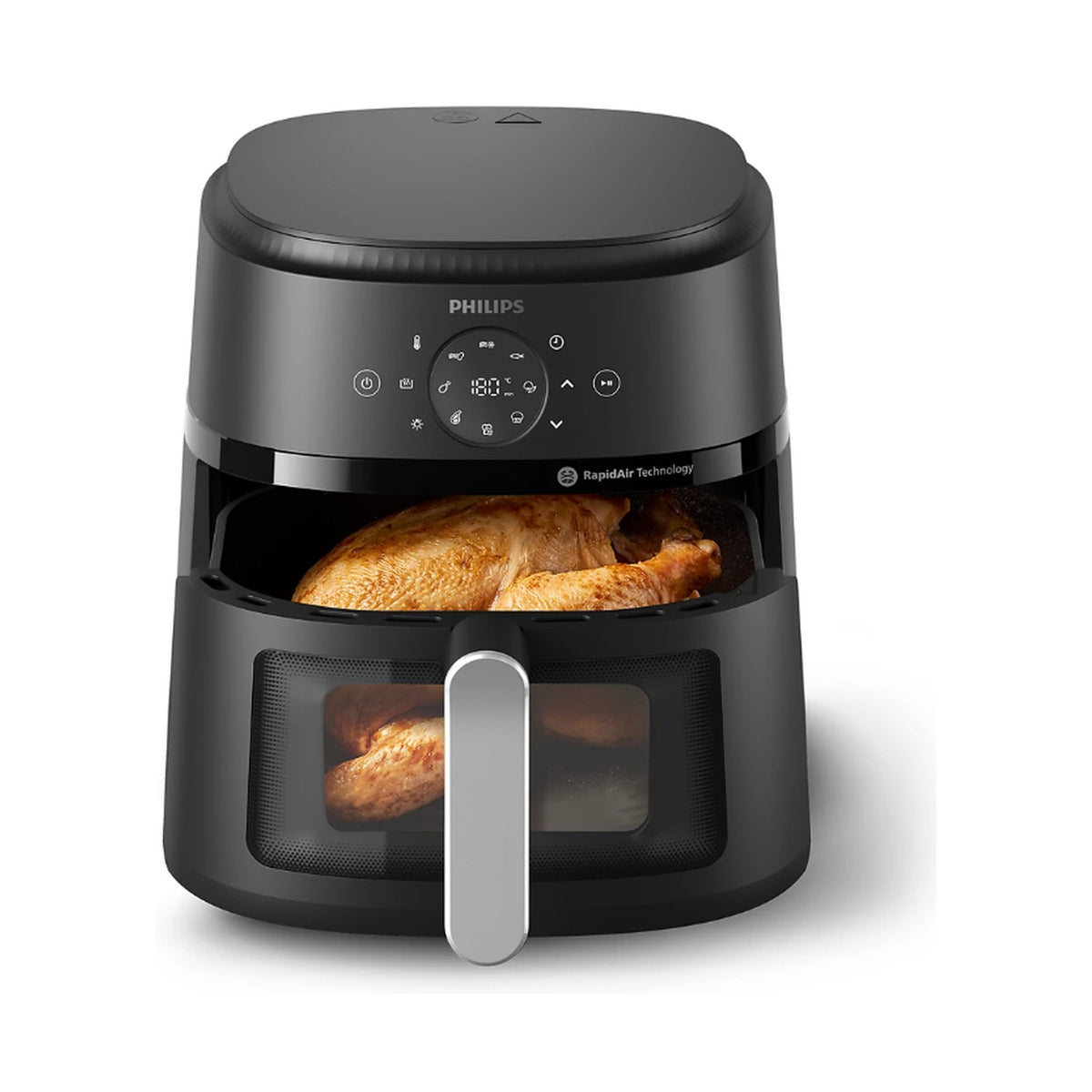 Philips 2000 Series Digital 6.2L Airfryer (black) - 13-in-1-cookingfunctions NA231/00