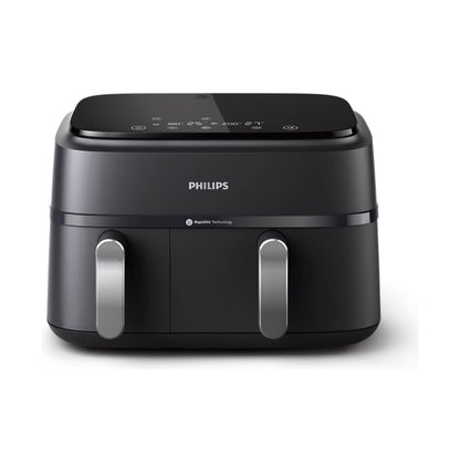 Philips 3000 Series Dual Basket 9L Airfryer (black) NA351/00