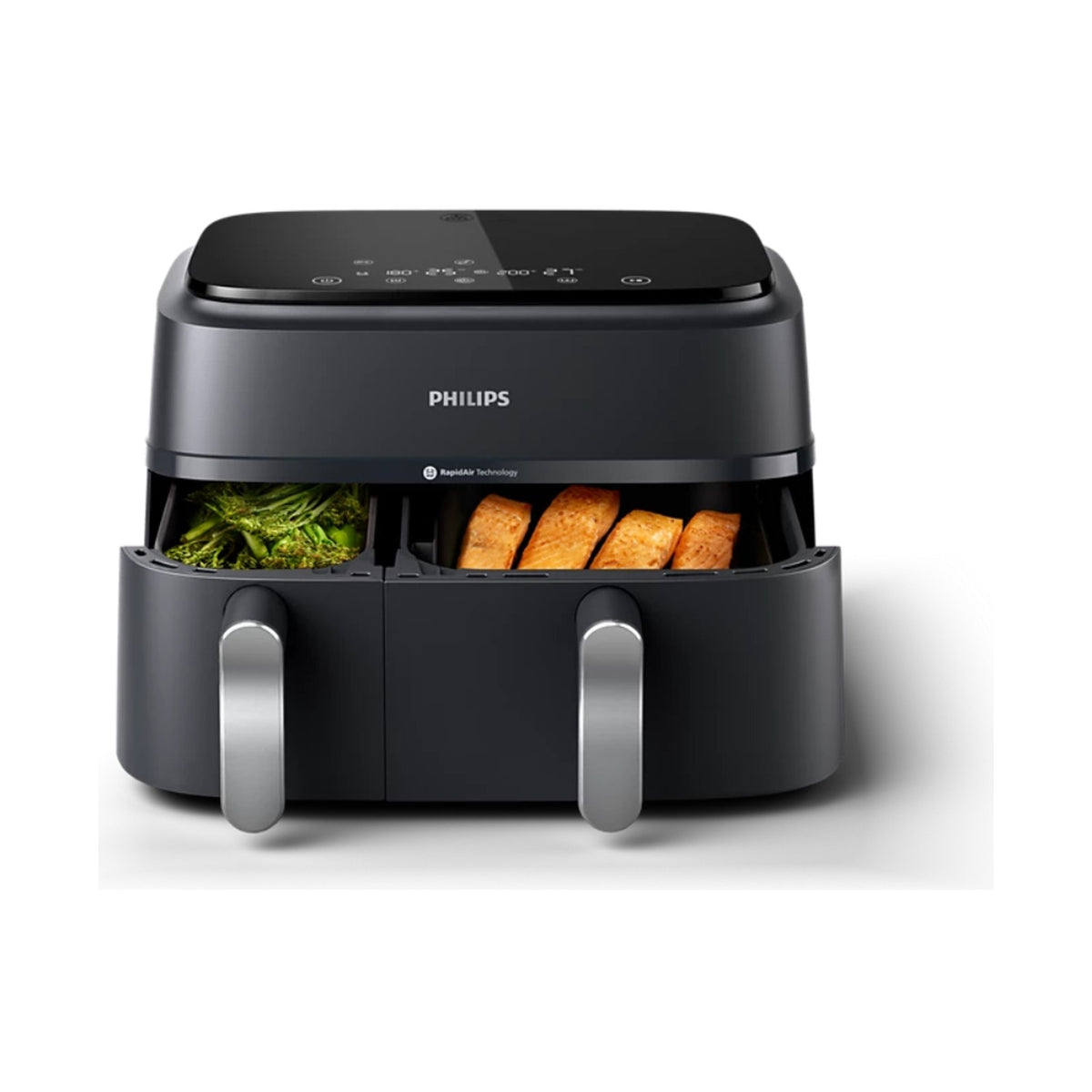 Philips 3000 Series Dual Basket 9L Airfryer (black) NA351/00
