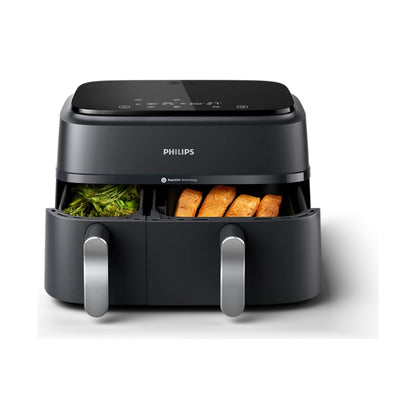 Philips 3000 Series Dual Basket 9L Airfryer (black) NA351/00