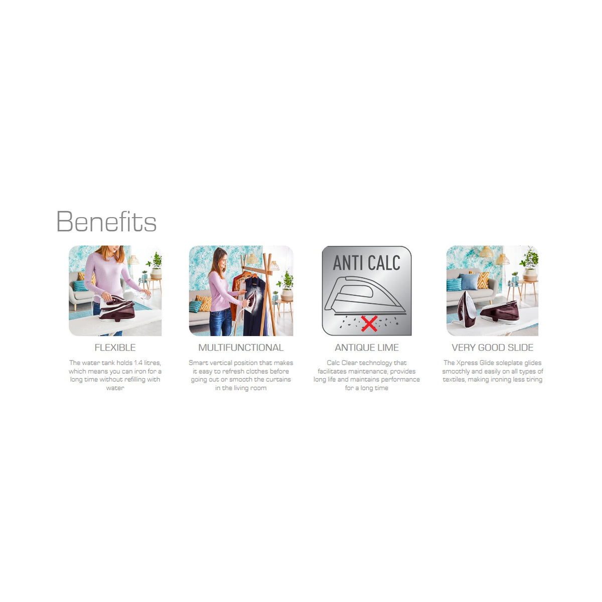 Tefal Express Essential Steam Generator Iron SV6120E0