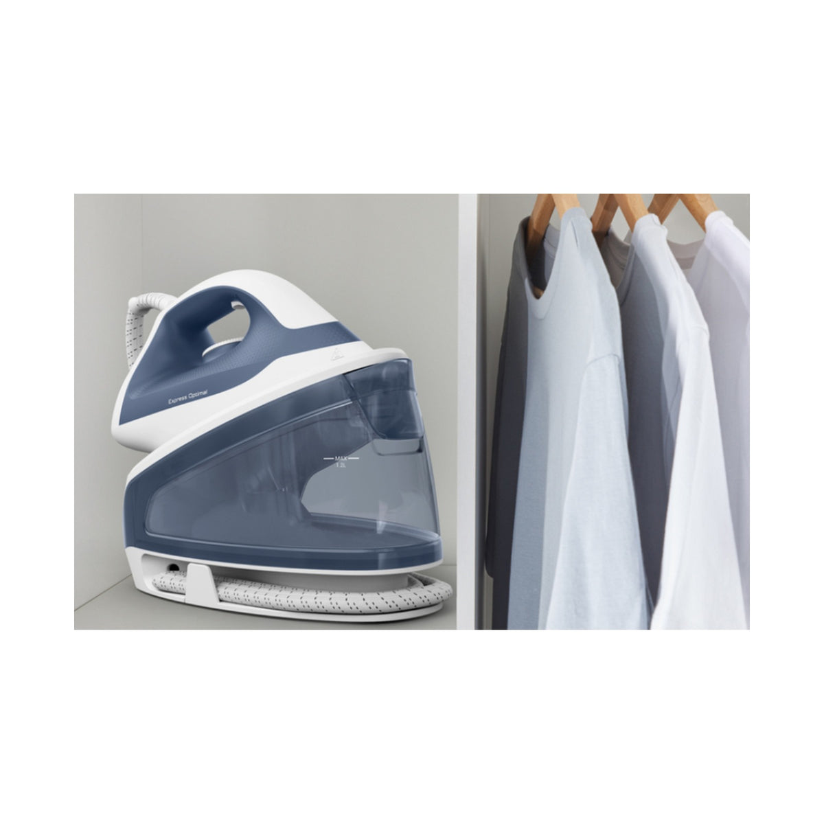 Tefal Express Essential Optimal Steam Generator Iron SV4110E0