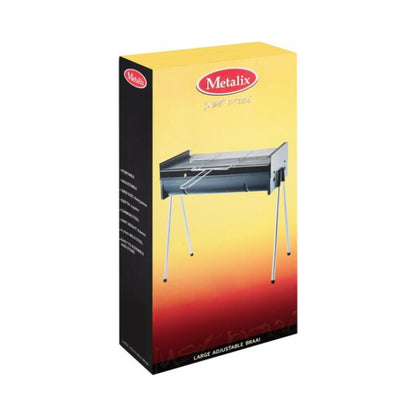 Metalix Large Adjustable Braai 452