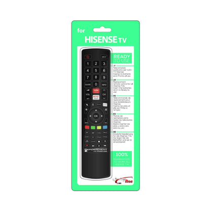 Replacement remote for HISENSE TV 