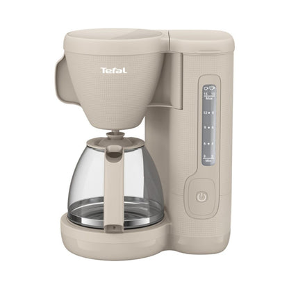 Tefal Morning 10/15 Cup Filter Coffee Maker (Beige) CM2M1B27