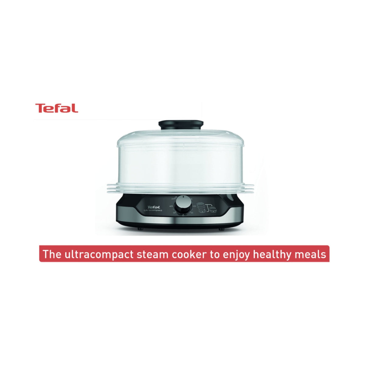 Tefal Ultracompact Food Steamer 9L VC2048
