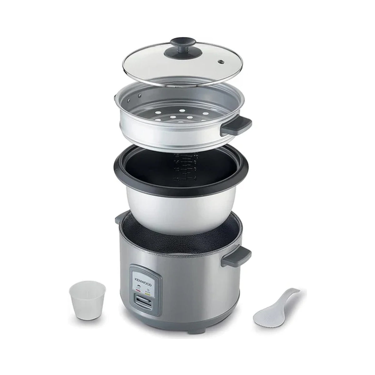 Kenwood Rice Cooker & Steamer 1.8L Stainless Steel RCM45.000SS
