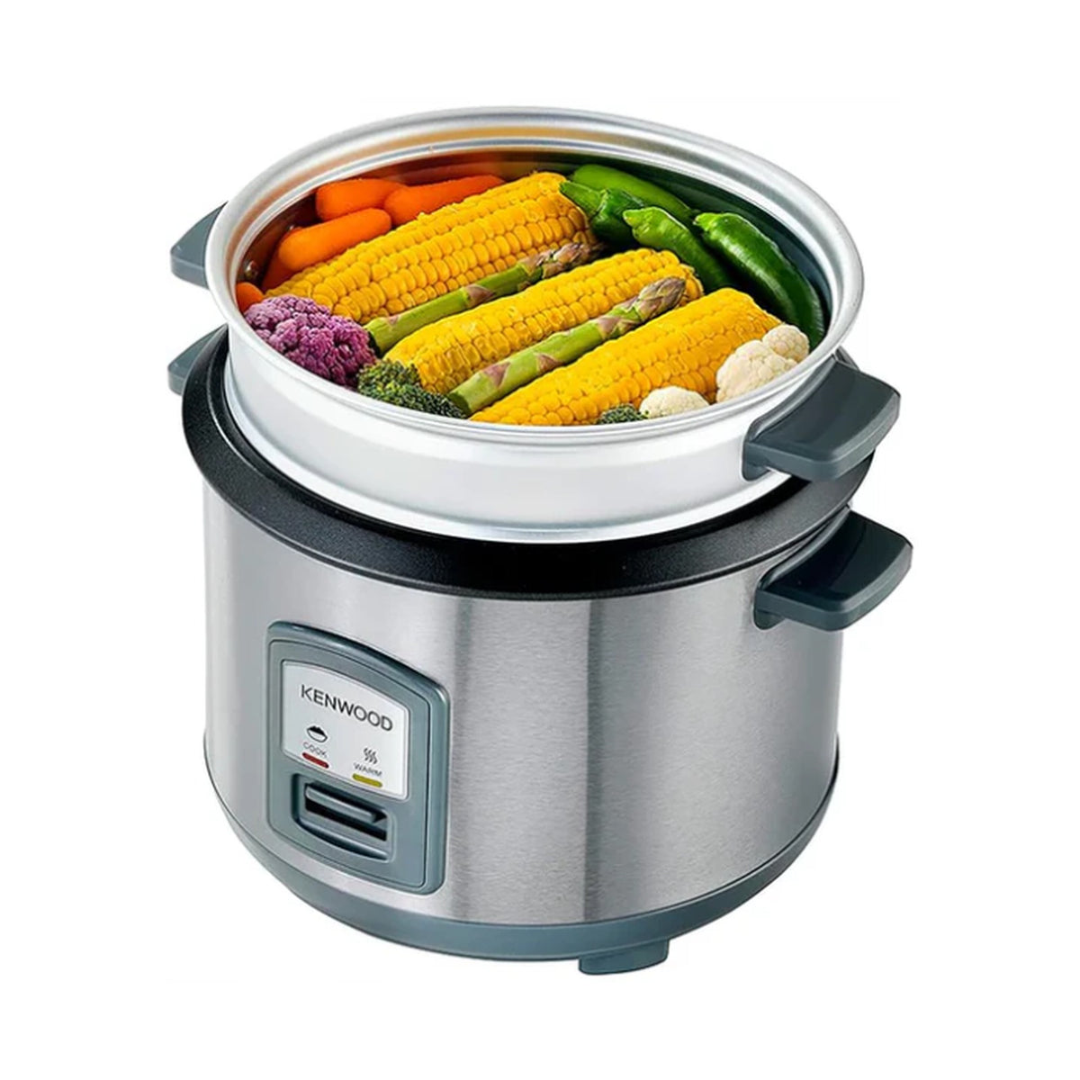 Kenwood Rice Cooker & Steamer 1.8L Stainless Steel RCM45.000SS