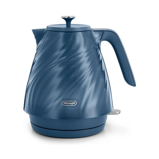 DeLonghi Ballerina Seta : 1.7L Electric Kettle - Silk Blue KBDS3001.BL