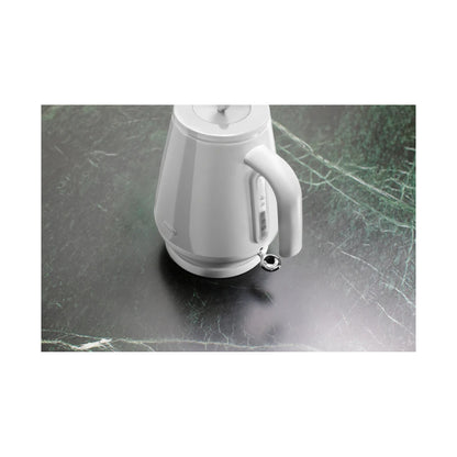 DeLonghi Eclettica Electric Kettle: White KBY2001.W 1.7L