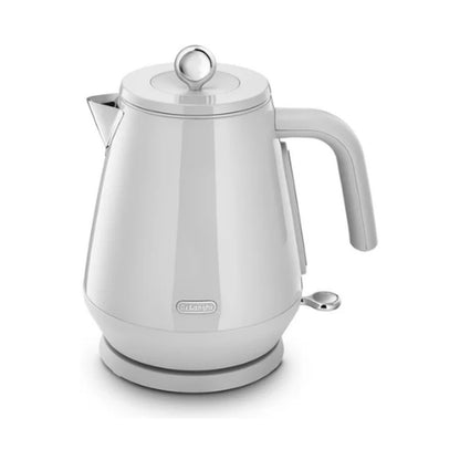DeLonghi Eclettica Electric Kettle: White KBY2001.W 1.7L