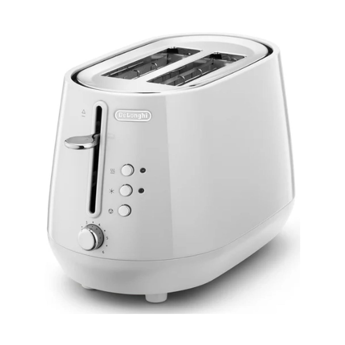 DeLonghi Eclettica 2 Slice Electric Toaster: White CTY2103.W