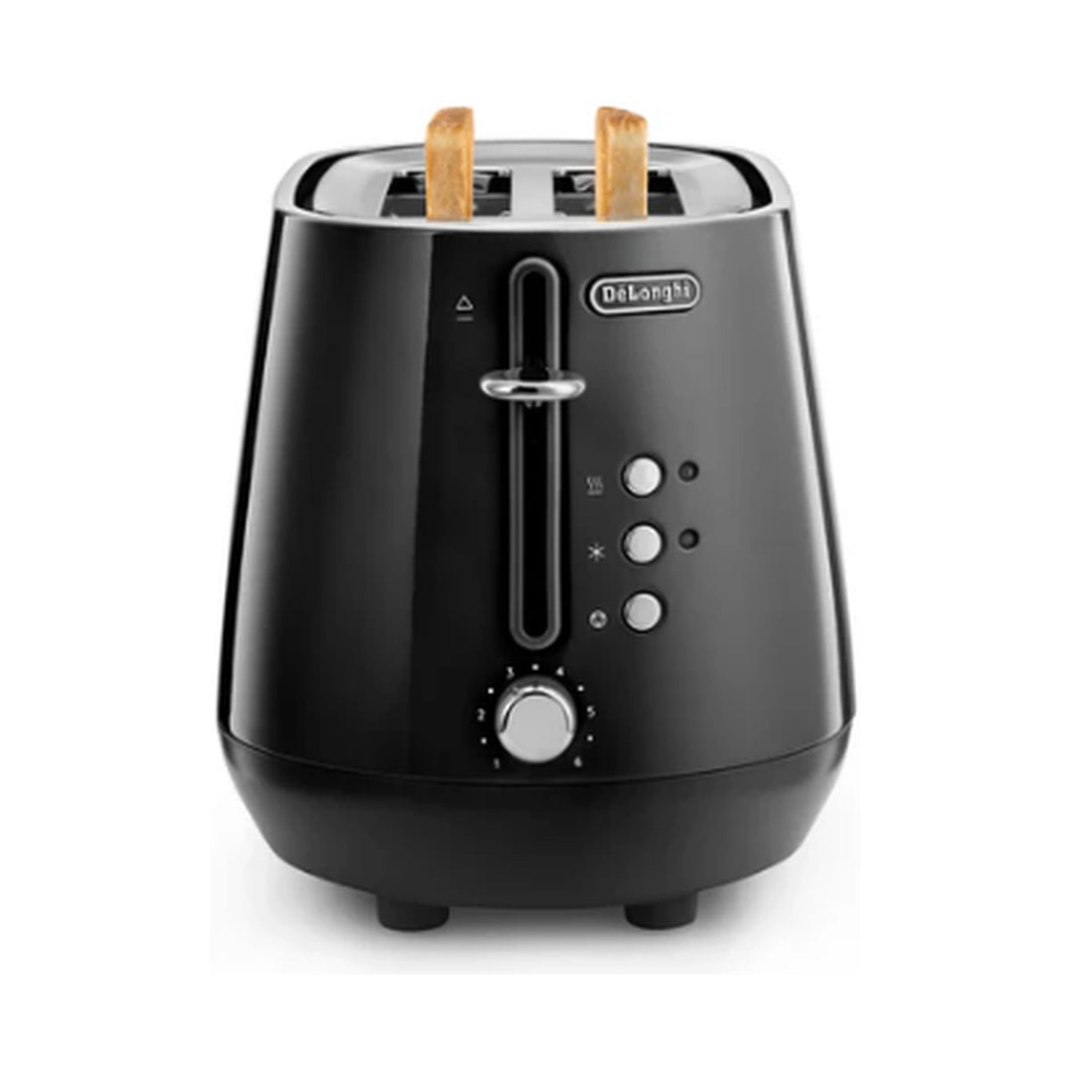 DeLonghi Eclettica 2 Slice Electric Toaster: Black CTY2103.BK