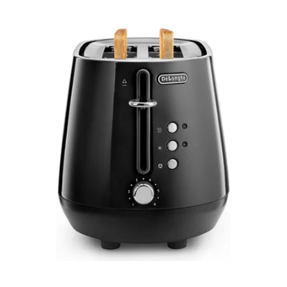 DeLonghi Eclettica 2 Slice Electric Toaster: Black CTY2103.BK