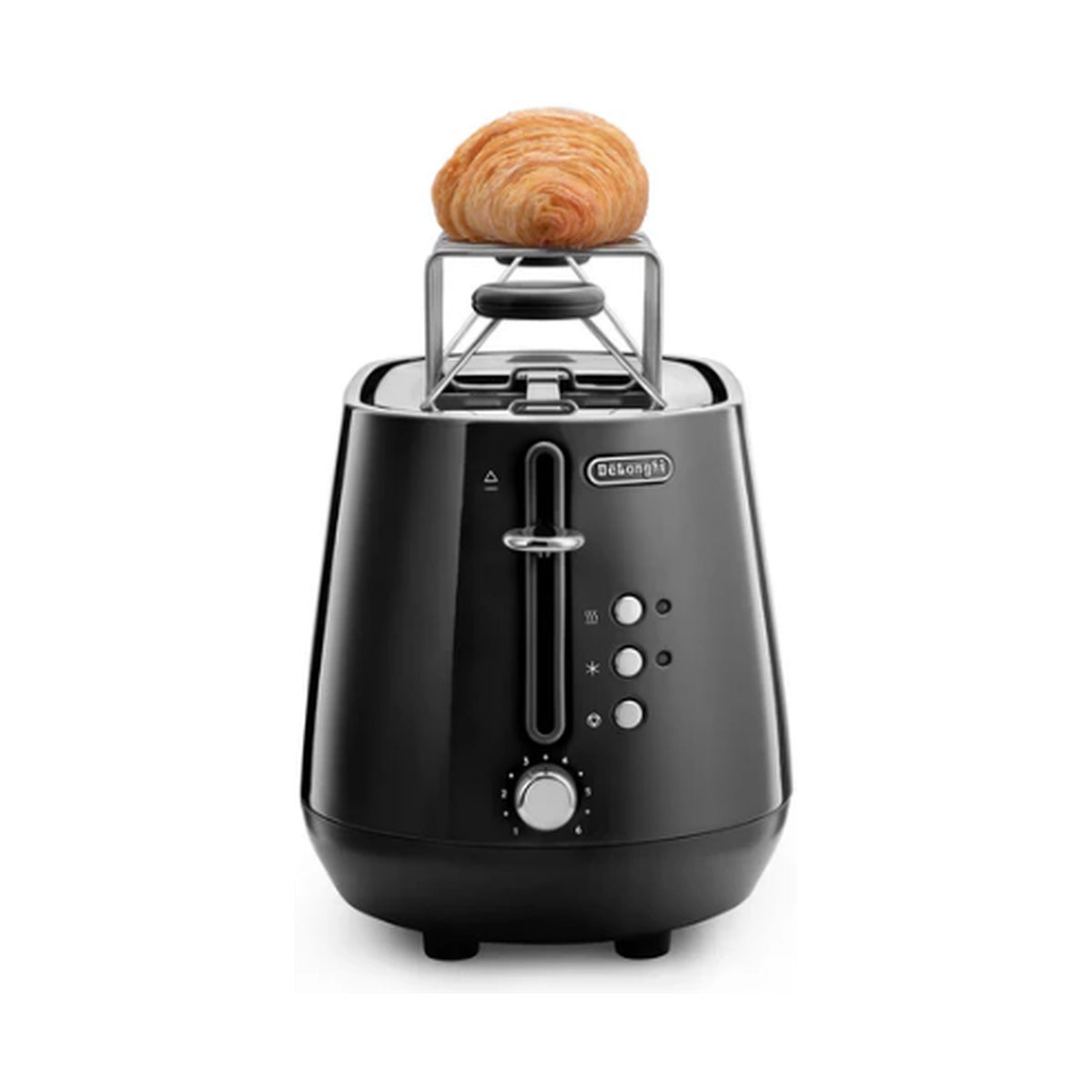 DeLonghi Eclettica 2 Slice Electric Toaster: Black CTY2103.BK