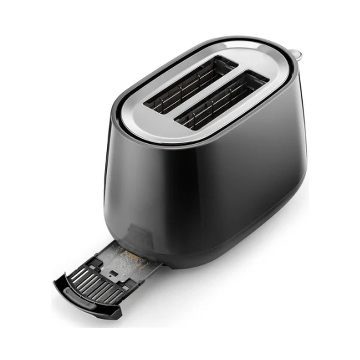 DeLonghi Eclettica 2 Slice Electric Toaster: Black CTY2103.BK