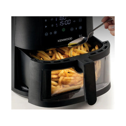 Kenwood Air Fryer 9L Single Basket - With Window HFG92.000BK
