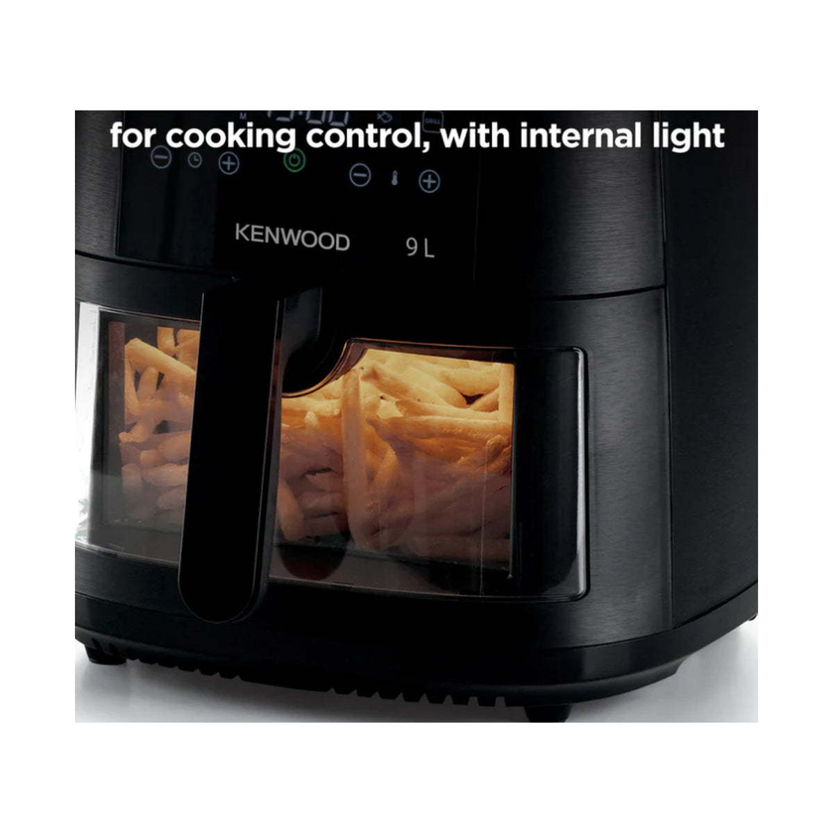 Kenwood Air Fryer 9L Single Basket - With Window HFG92.000BK