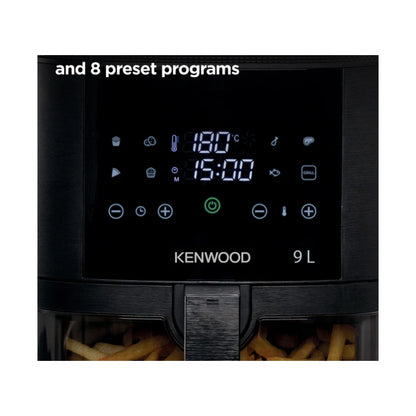 Kenwood Air Fryer 9L Single Basket - With Window HFG92.000BK
