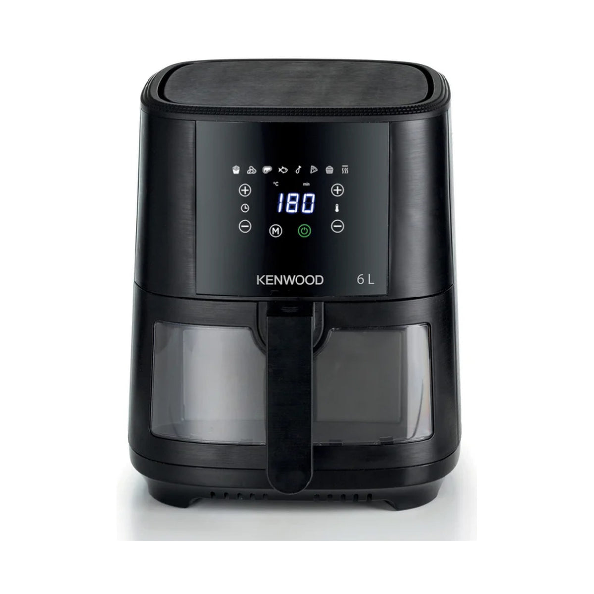 Kenwood Air Fryer 6L Single Basket - With Window HFG60.000BK