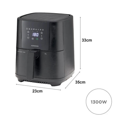 Kenwood Air Fryer 6L Single Basket HFP60.000BK