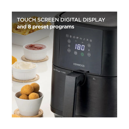 Kenwood Air Fryer 6L Single Basket HFP60.000BK