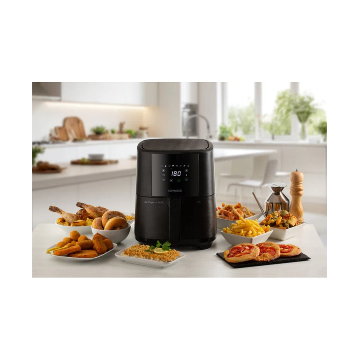 Kenwood Air Fryer 6L Single Basket HFP60.000BK