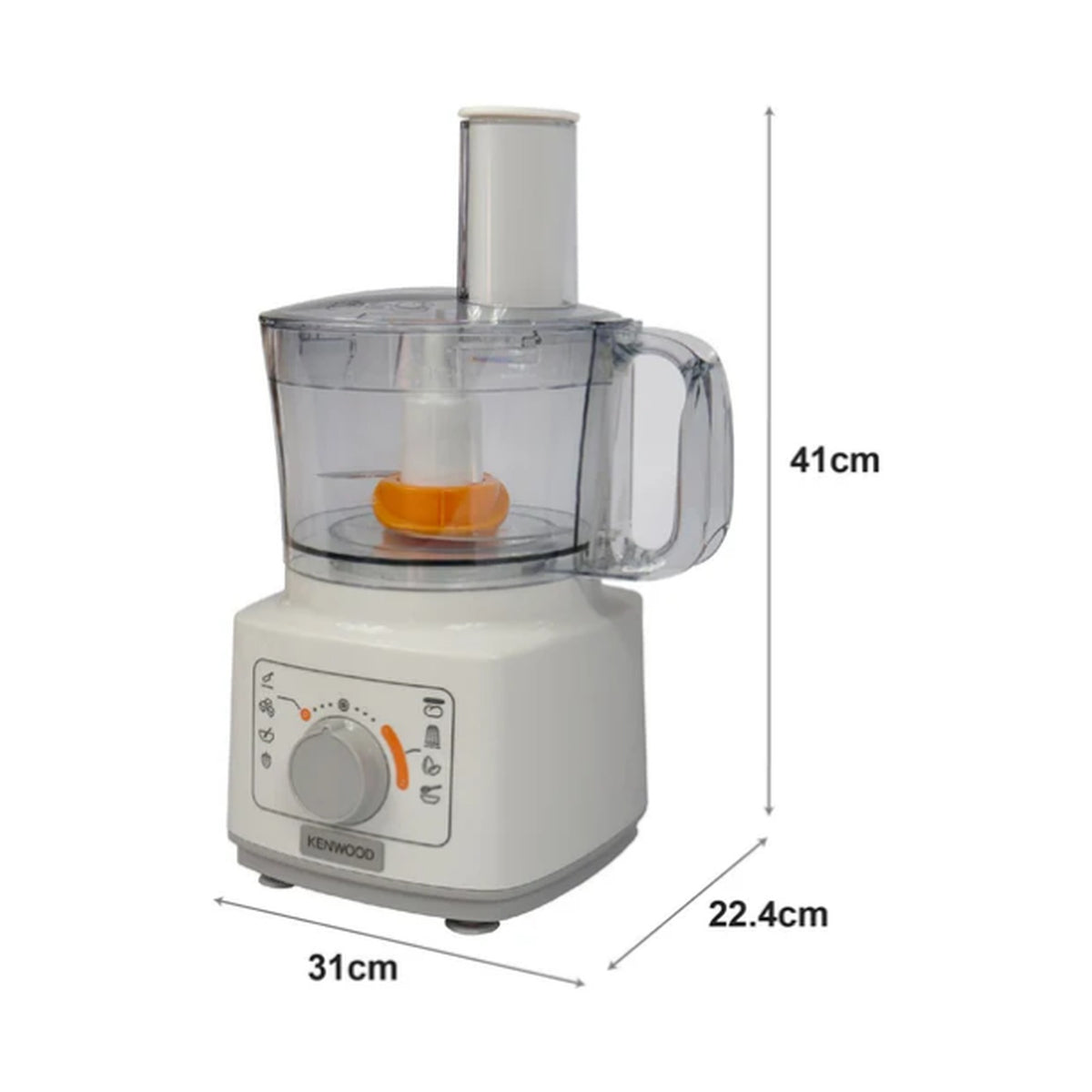 Kenwood Food Processor with Blender - New Graphic panel. FDP03.40WH