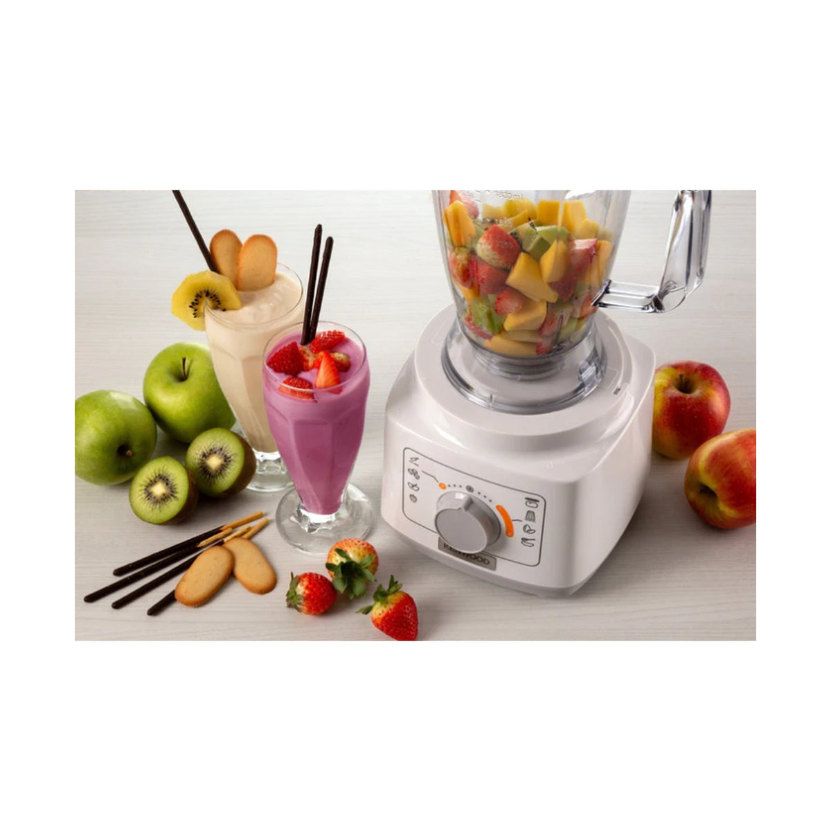 Kenwood Food Processor with Blender - New Graphic panel. FDP03.40WH