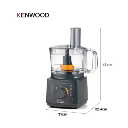 Kenwood Food Processor with Blender - Grey Model FDP03.50GY
