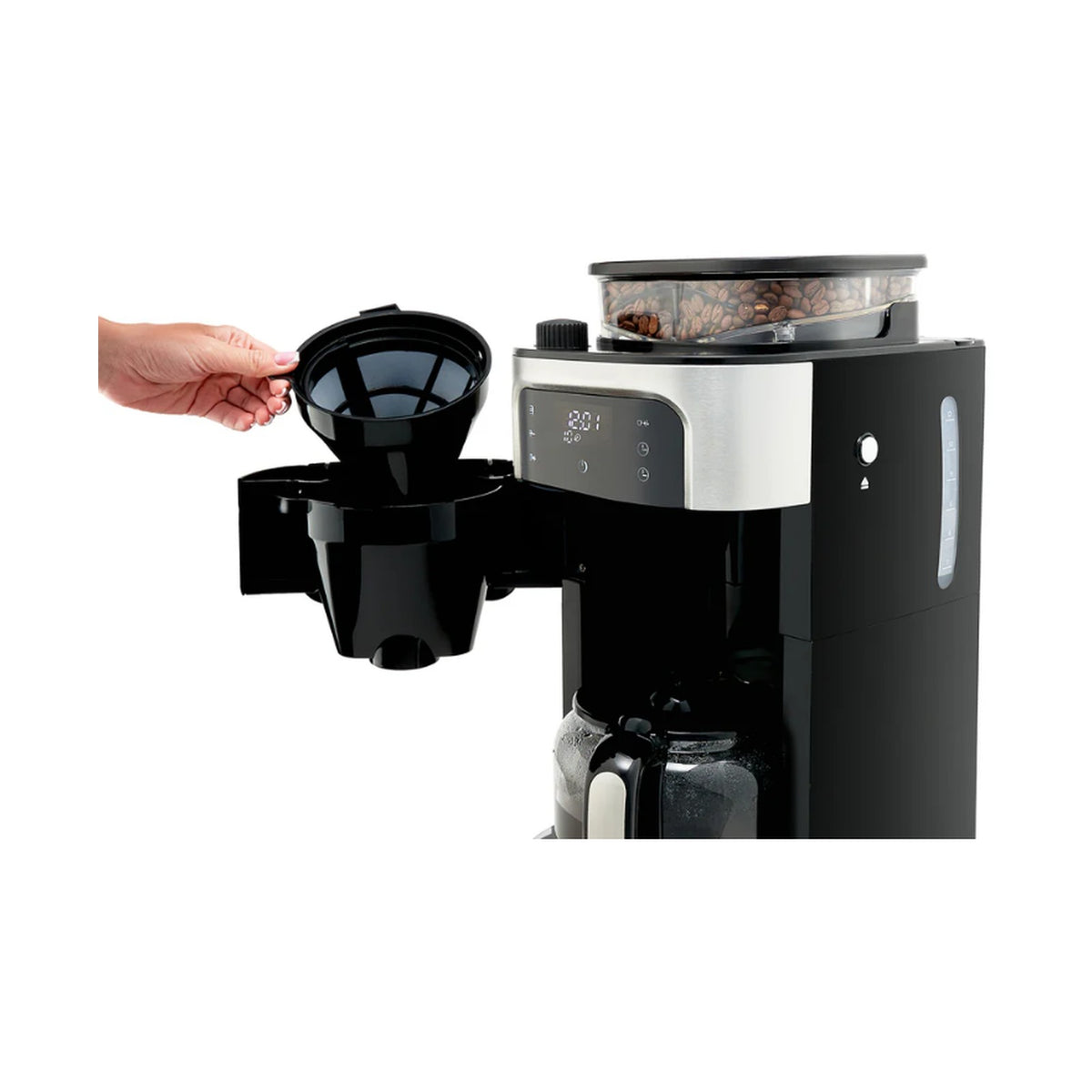 Kenwood Grind and Brew Drip Coffee Machine CMM40.000BM
