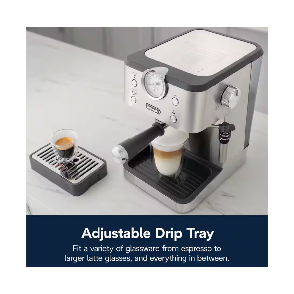 DeLonghi Linea Classic Espresso Machine EM450.M 