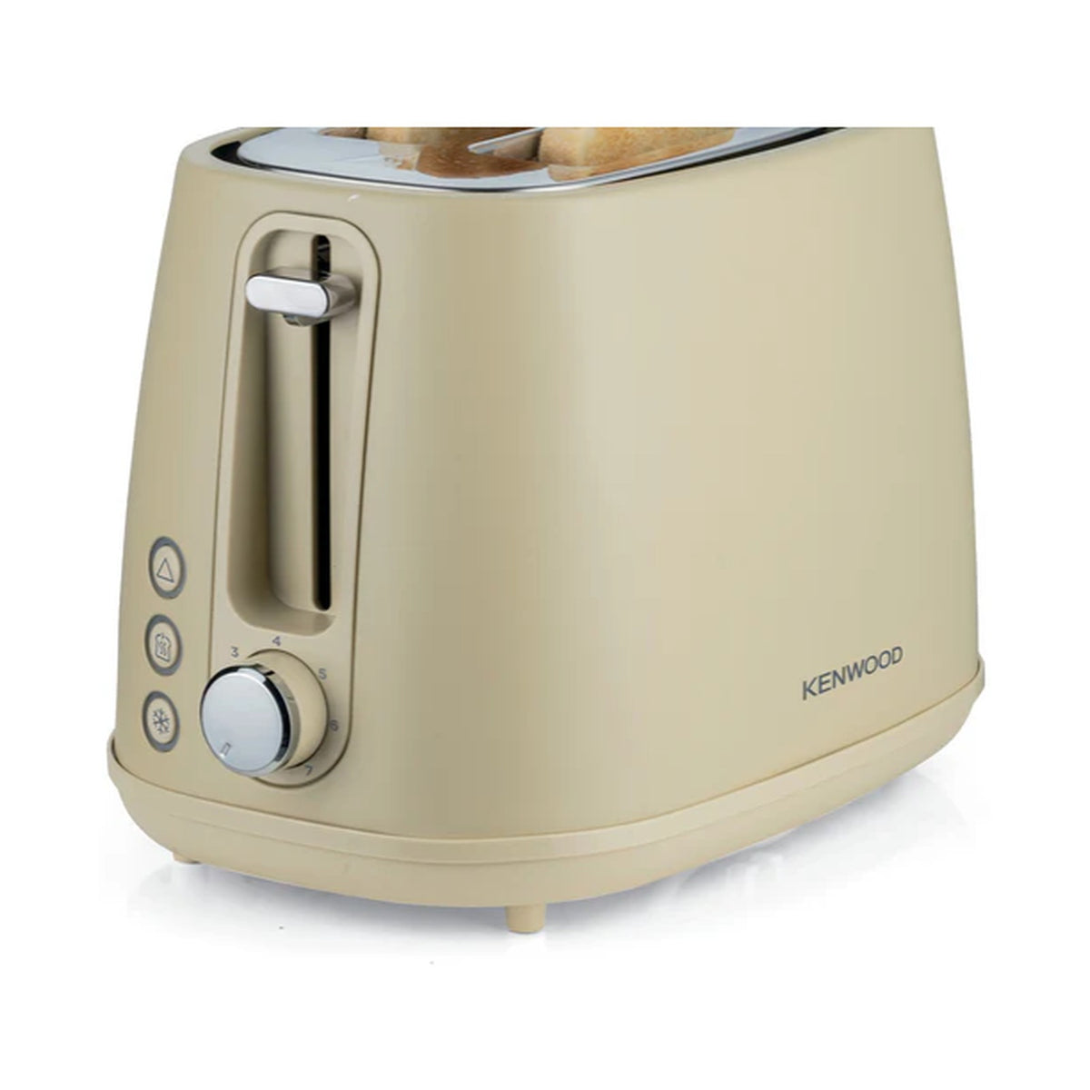 Kenwood Elementa Stainless Steel Electric 2 Slice Toaster - Matt Champagne TCM37.000CP