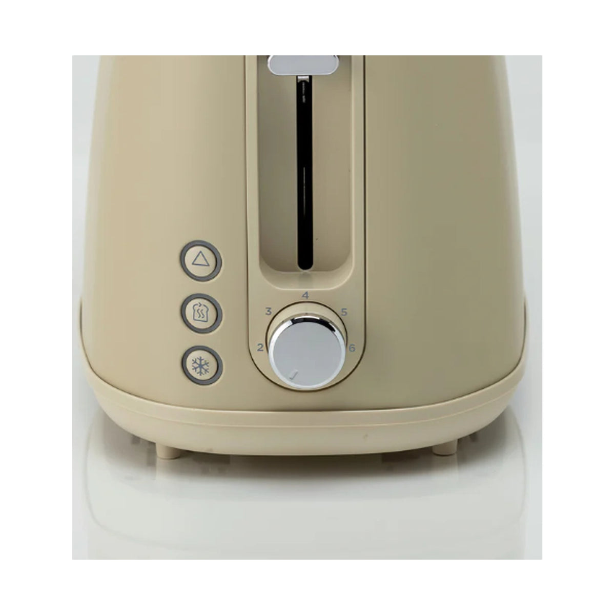 Kenwood Elementa Stainless Steel Electric 2 Slice Toaster - Matt Champagne TCM37.000CP
