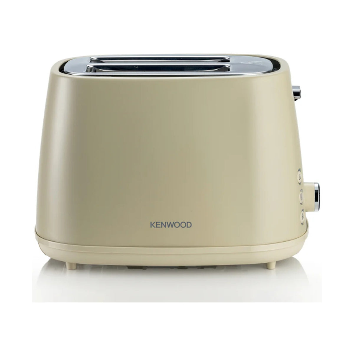 Kenwood Elementa Stainless Steel Electric 2 Slice Toaster - Matt Champagne TCM37.000CP
