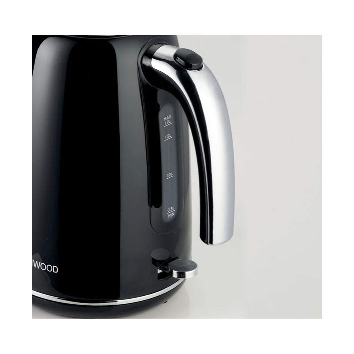 Kenwood Eterna Plastic Electric Kettle - Glossy Black ZJP31.000BK