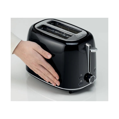 Kenwood Eterna Plastic Electric 2 Slice Toaster - Glossy Black TCP31.000BK