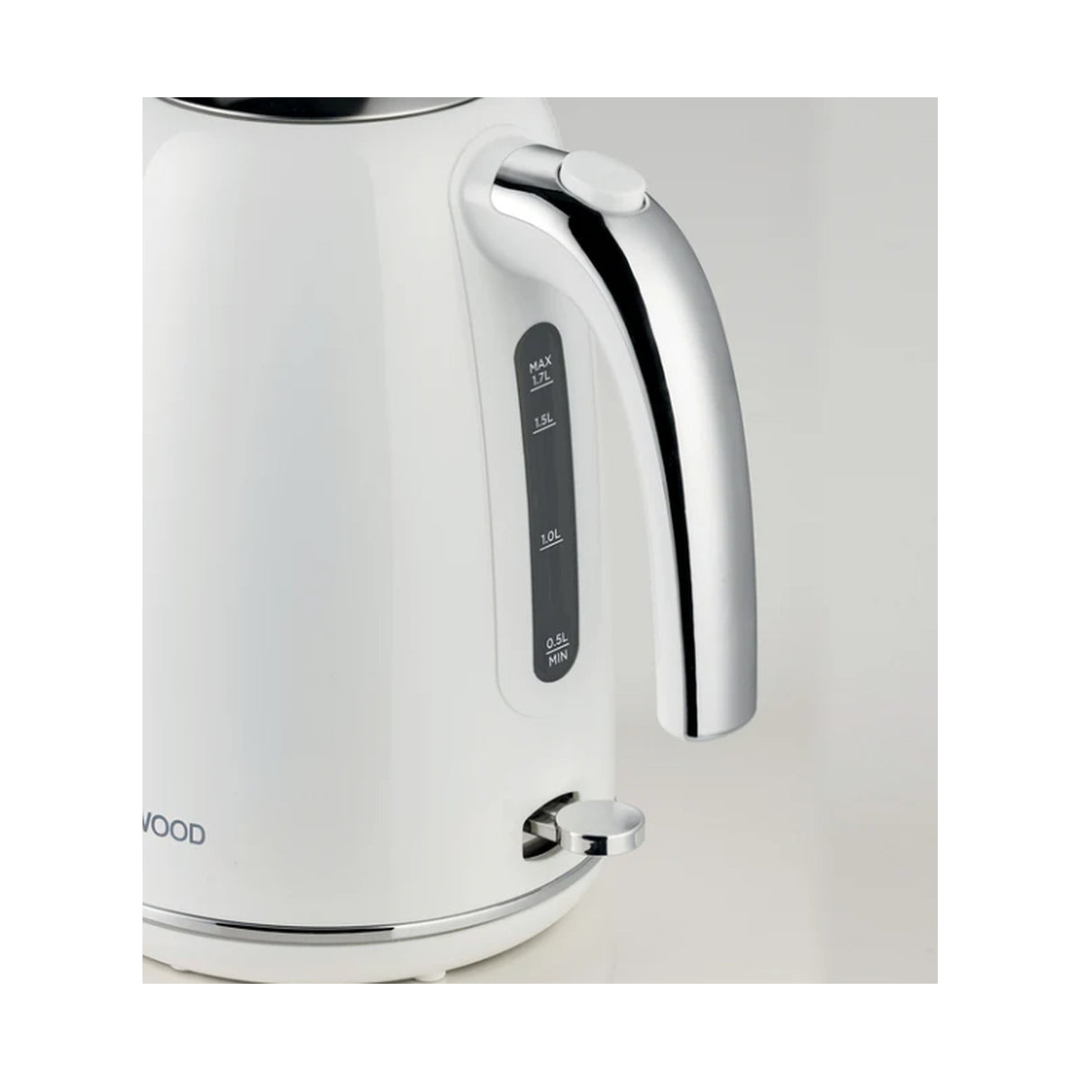 Kenwood Eterna Plastic Electric Kettle - Glossy White ZJP31.000WH