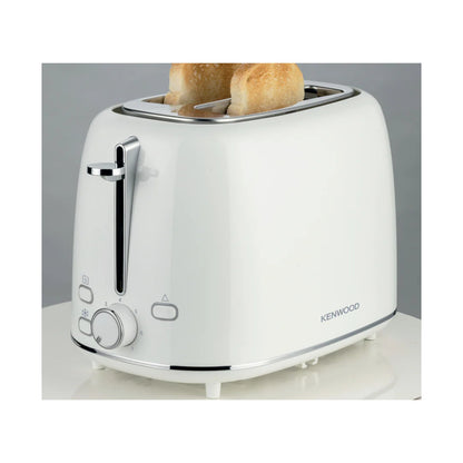 Kenwood Eterna Plastic Electric 2 Slice Toaster - Glossy White TCP31.000WH