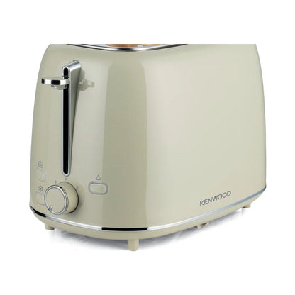 Kenwood Eterna Plastic Electric 2 Slice Toaster - Glossy Beige TCP31.000BG
