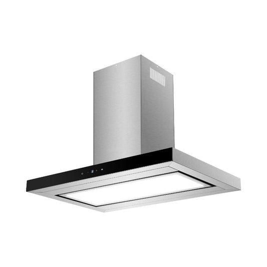 Falco  90cm Island T-Shape With Large Led Extractor Fan AR-90-810