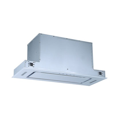 Falco  90cm Fully Integrated White Glass Extractor FAL-90-BIG