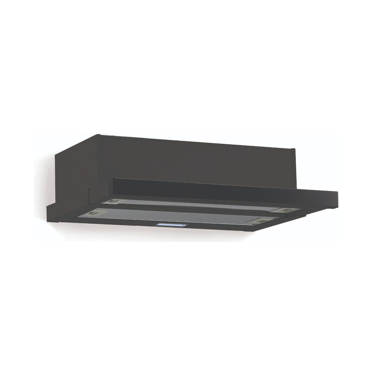 Falco  90cm Slide Out Black Extractor Fan FAL-90-T62ST-B