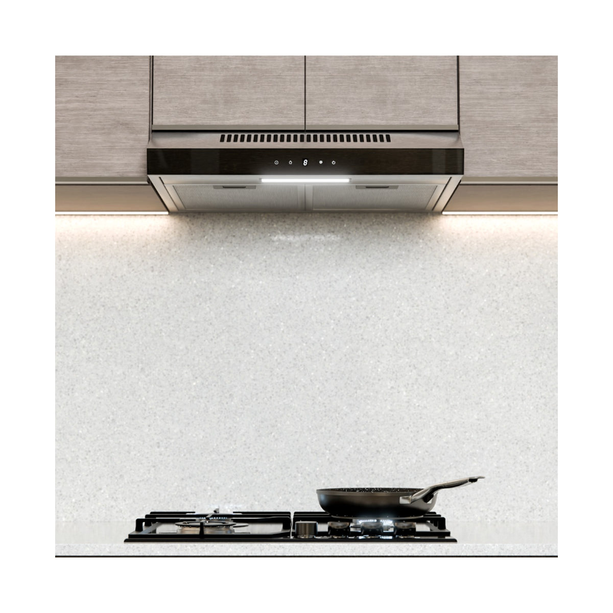 Falco  60cm Cookerhood Stainless Steel  FAL-60-CHST