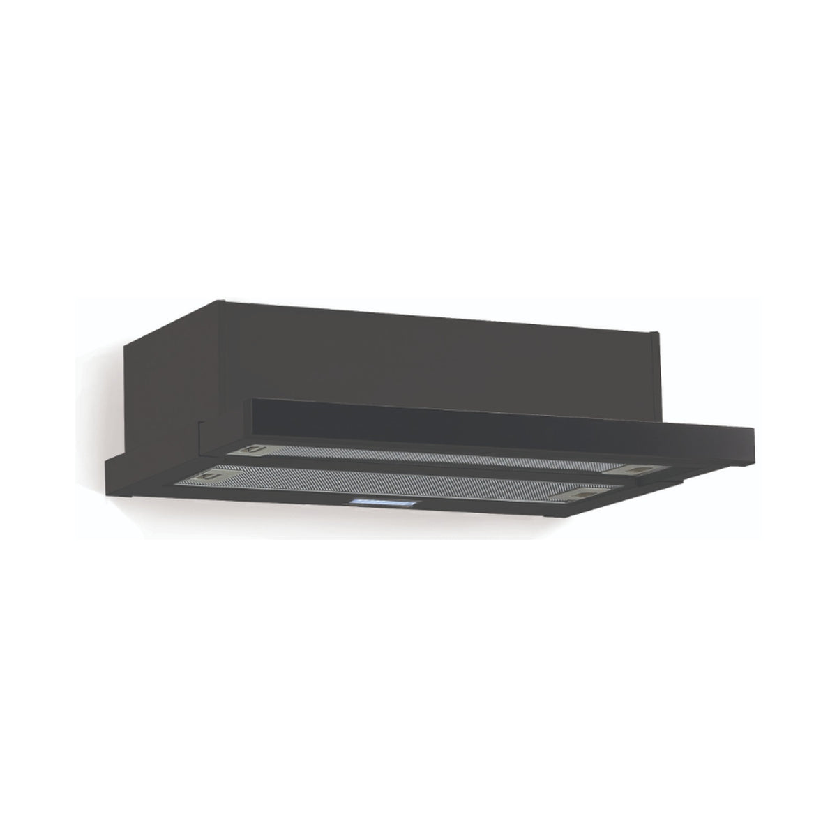 Falco  60cm Slide Out Black Extractor Fan FAL-60-T62ST-B