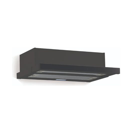 Falco  60cm Slide Out Black Extractor Fan FAL-60-T62ST-B