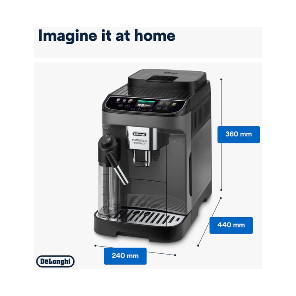 DeLonghi Magnifica Evo Next Bean to Cup Coffee Machine ECAM310.60.GB