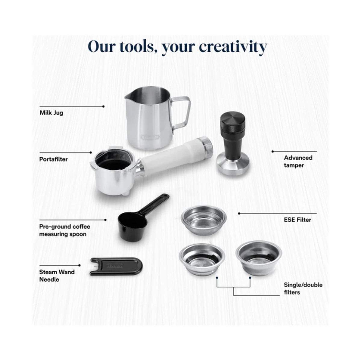 DeLonghi Dedica Duo White Harmony EC890.WI