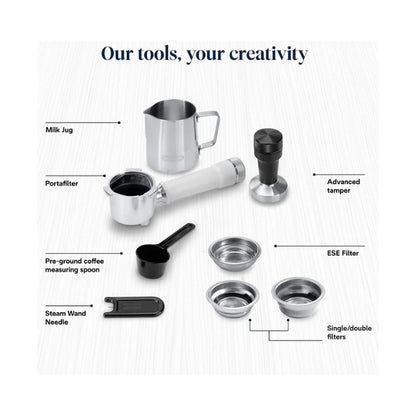 DeLonghi Dedica Duo White Harmony EC890.WI
